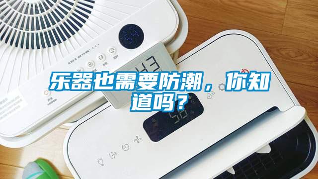 樂器也需要防潮，你知道嗎？