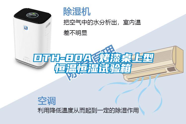 DTH-80A 烤漆桌上型恒溫恒濕試驗(yàn)箱