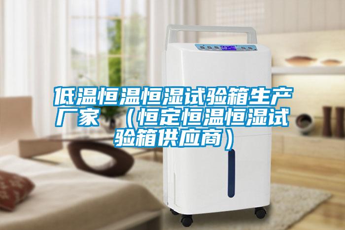 低溫恒溫恒濕試驗(yàn)箱生產(chǎn)廠(chǎng)家 （恒定恒溫恒濕試驗(yàn)箱供應(yīng)商）