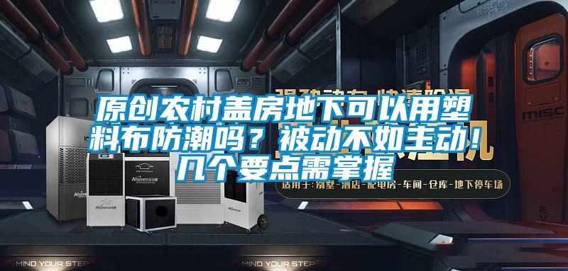 原創農村蓋房地下可以用塑料布防潮嗎？被動不如主動！幾個要點需掌握