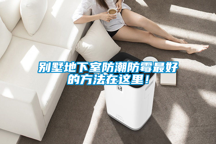 別墅地下室防潮防霉最好的方法在這里！