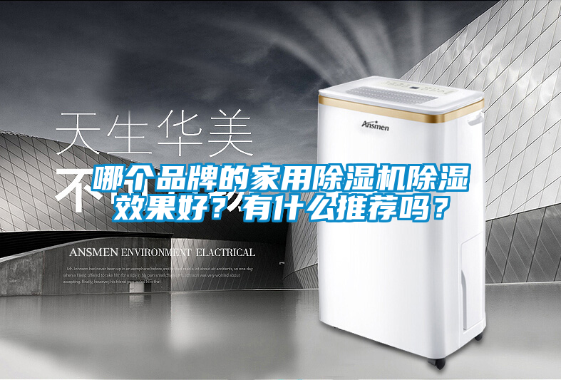 哪個品牌的家用除濕機除濕效果好？有什么推薦嗎？