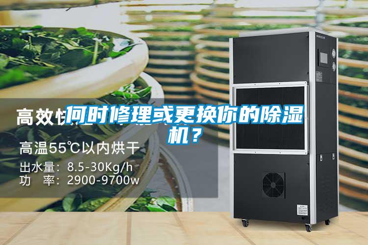何時(shí)修理或更換你的除濕機(jī)？