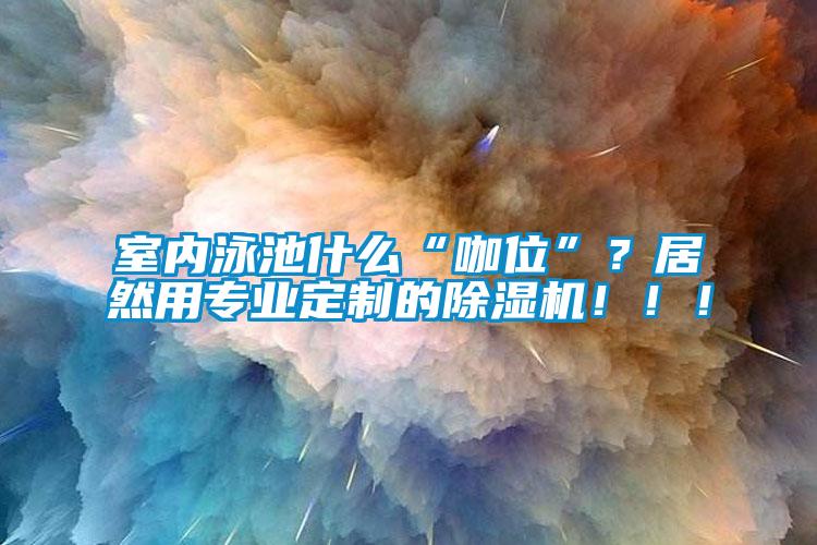 室內(nèi)泳池什么“咖位”？居然用專業(yè)定制的除濕機！！！