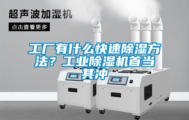 工廠有什么快速除濕方法？工業(yè)除濕機(jī)首當(dāng)其沖