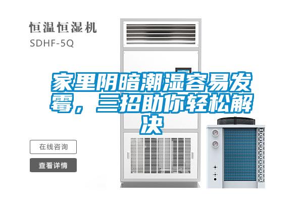 家里陰暗潮濕容易發(fā)霉，三招助你輕松解決