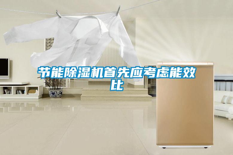 節能除濕機首先應考慮能效比