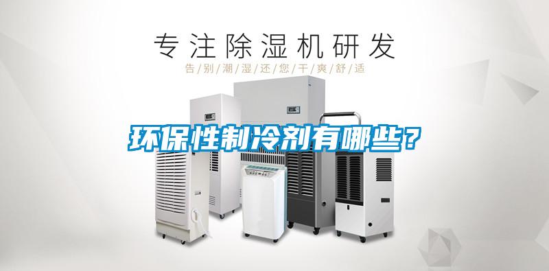 環保性制冷劑有哪些？
