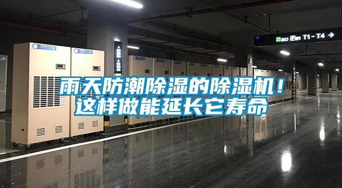 雨天防潮除濕的除濕機(jī)！這樣做能延長(zhǎng)它壽命