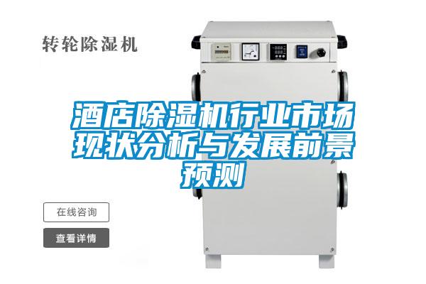 酒店除濕機行業(yè)市場現(xiàn)狀分析與發(fā)展前景預測