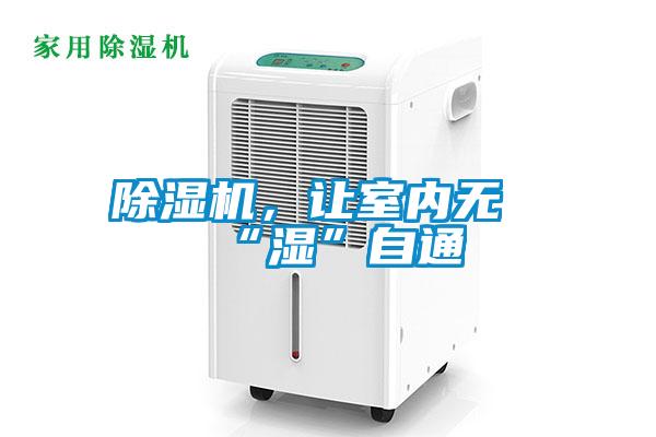 除濕機，讓室內無“濕”自通