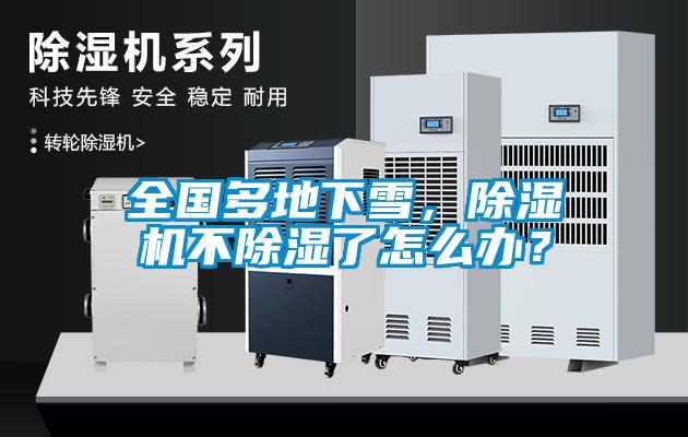 全國多地下雪，除濕機不除濕了怎么辦？