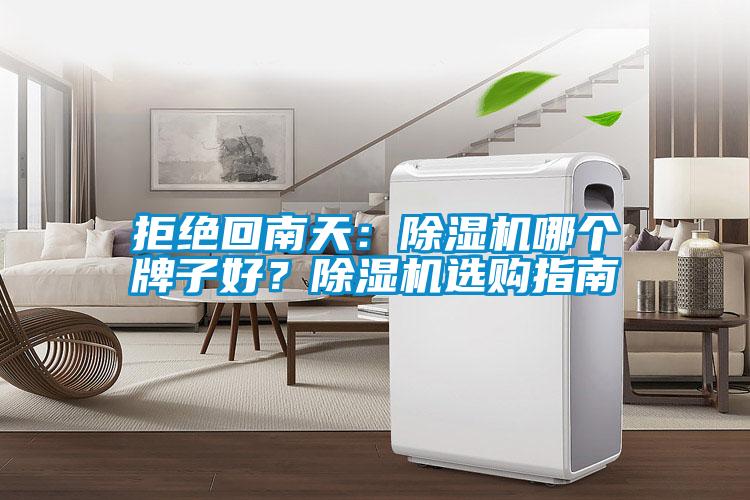 拒絕回南天：除濕機哪個牌子好？除濕機選購指南