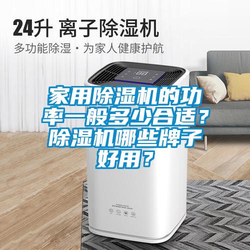 家用除濕機的功率一般多少合適？除濕機哪些牌子好用？