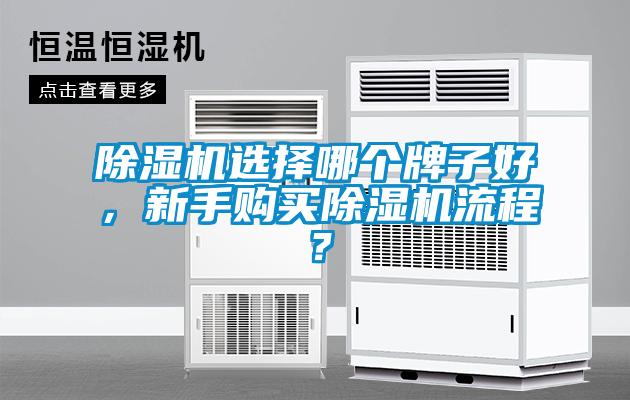 除濕機選擇哪個牌子好，新手購買除濕機流程？