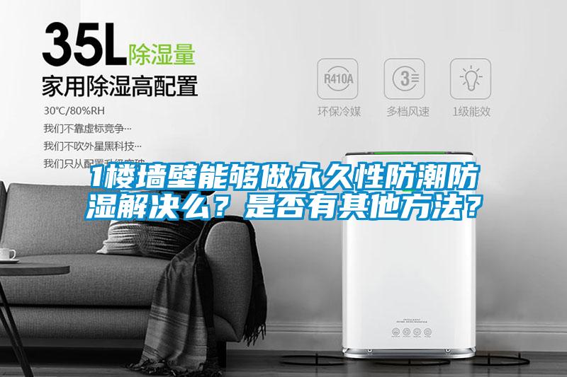 1樓墻壁能夠做永久性防潮防濕解決么？是否有其他方法？
