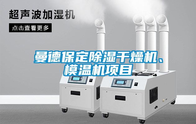 曼德保定除濕干燥機(jī)、模溫機(jī)項(xiàng)目