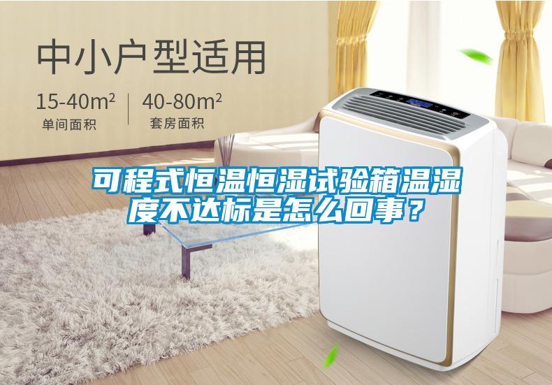 可程式恒溫恒濕試驗箱溫濕度不達標是怎么回事？
