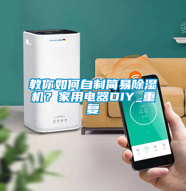 教你如何自制簡易除濕機？家用電器DIY_重復