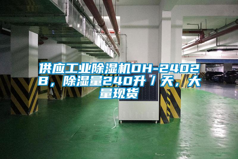 供應工業除濕機DH-2402B，除濕量240升／天，大量現貨