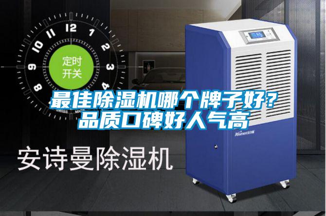 最佳除濕機哪個牌子好？品質口碑好人氣高