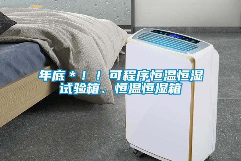 年底＊！！可程序恒溫恒濕試驗箱、恒溫恒濕箱