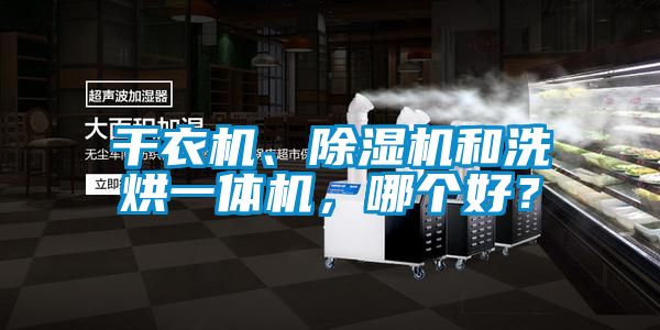 干衣機(jī)、除濕機(jī)和洗烘一體機(jī)，哪個(gè)好？