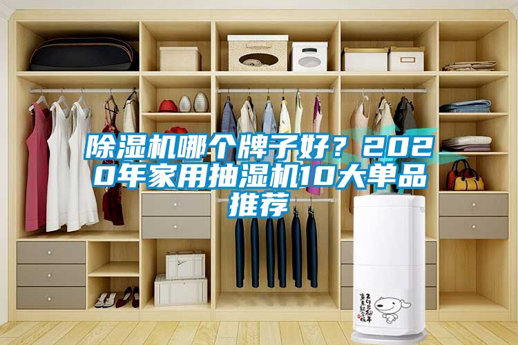 除濕機哪個牌子好？2020年家用抽濕機10大單品推薦